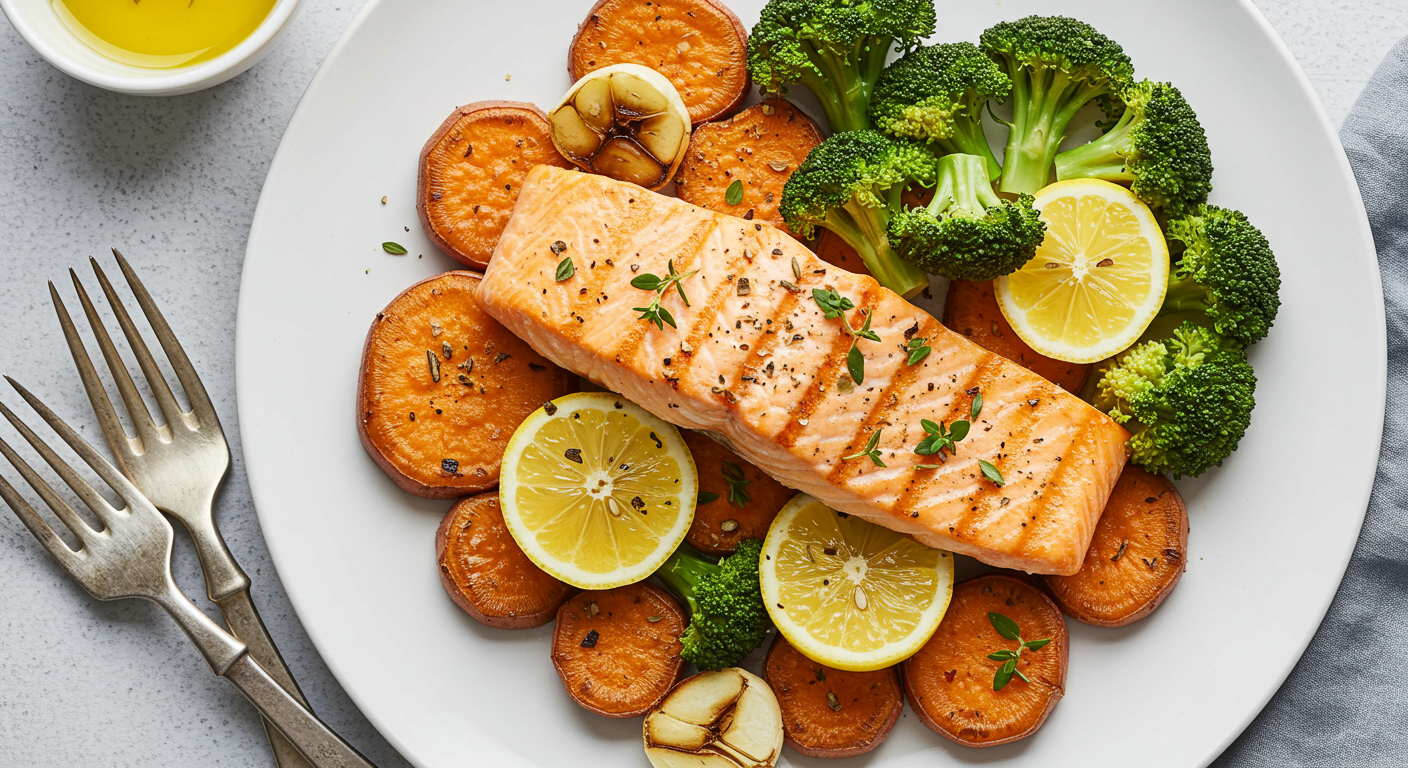 Mediterranean Grilled Salmon